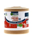 Extrait Curcuma 95% Poivre Bio - 60 Gélules | Crystal Gourmet