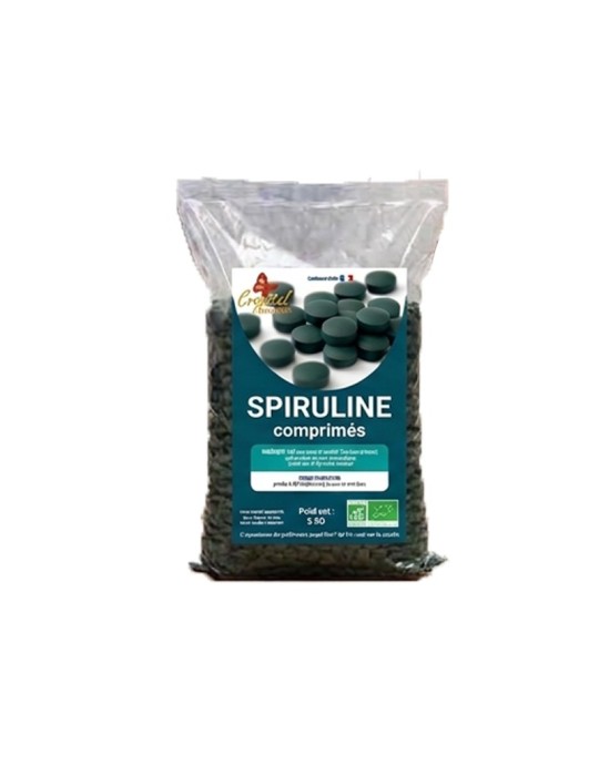 Spiruline Bio en Comprimés - 5 kg en vrac