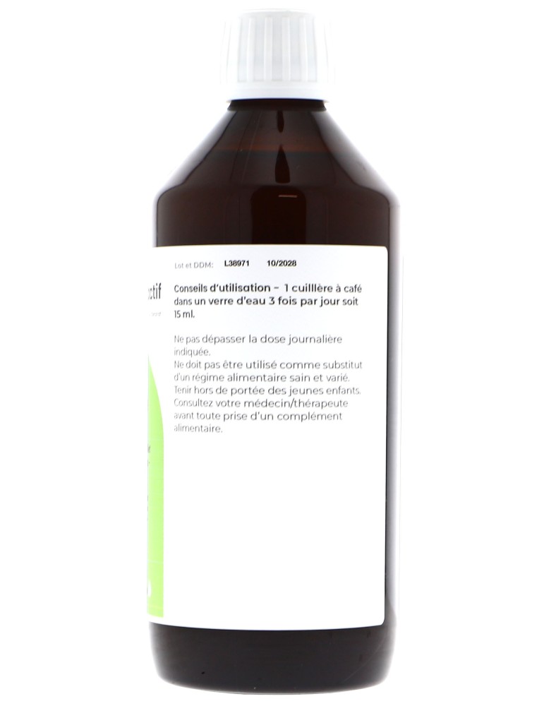 Silice bio végétale organique colloïdale - 500 ml, extrait de plantes fraîches