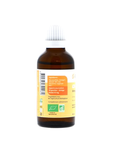 Teinture mère de Ginkgo biloba bio - 125 ml