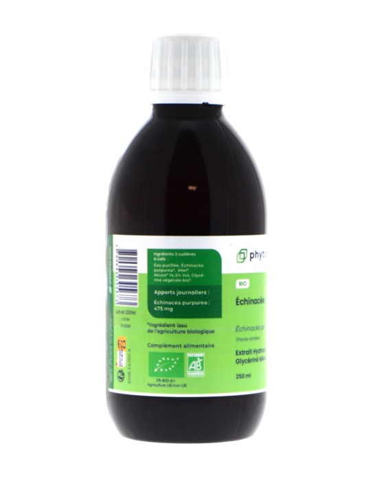 Teinture mère d'Échinacée pourpre bio - 125 ml | Crystal Gourmet