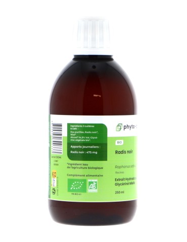 Teinture mère de Radis noir bio - flacon 125 ml 2