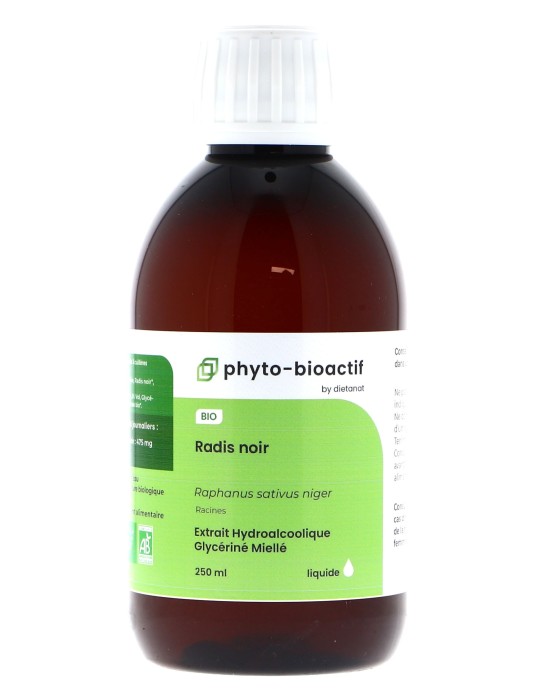 Teinture mère de Radis noir bio - flacon 125 ml