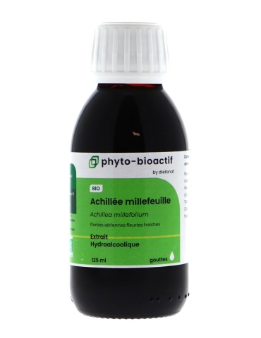 Teinture mère d'Achillée millefeuille bio - flacon 125 ml