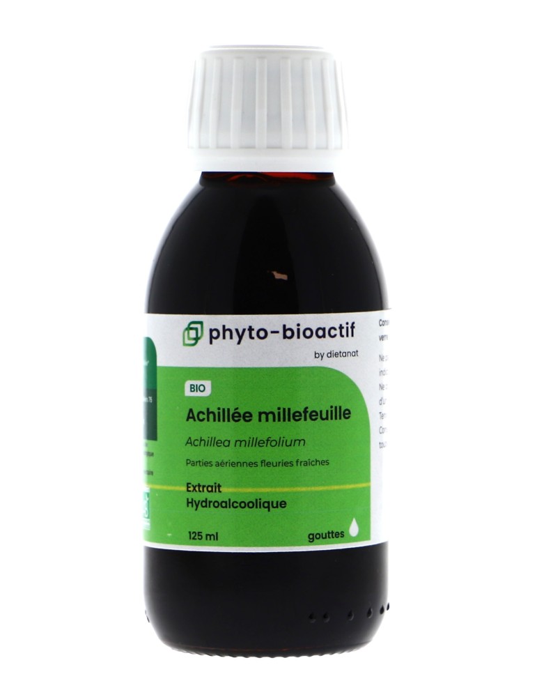 Teinture mère d'Achillée millefeuille bio - flacon 125 ml