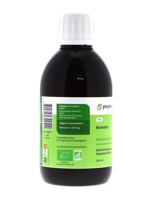 Teinture mère de Romarin bio (Rosmarinus officinalis) - 125 ml