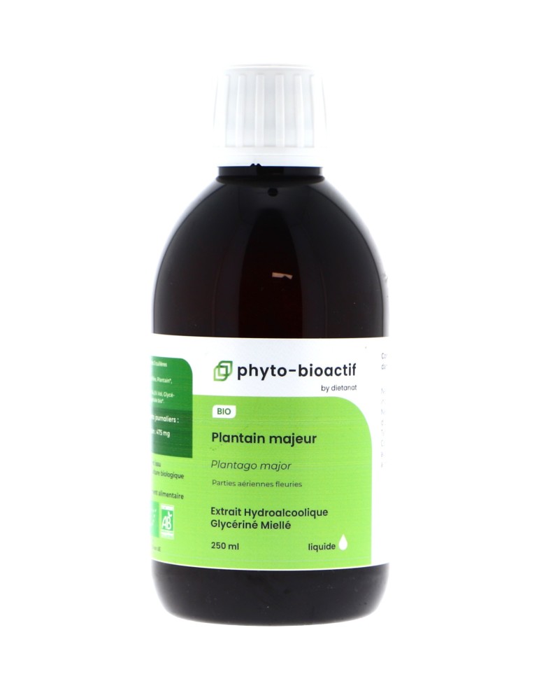 Teinture mère de Plantain major bio 125 ml - Plantago major