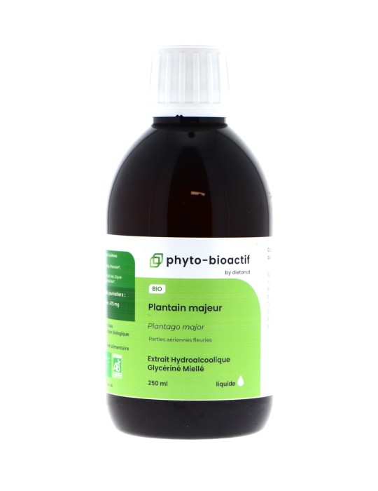 Teinture mère de Plantain major bio 125 ml - Plantago major