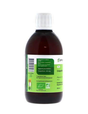 Teinture mère de Coquelicot bio 125 ml - Papaver rhoeas 2