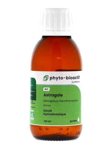 Teinture mère d'Astragale bio 125 ml - Astragalus membranaceus
