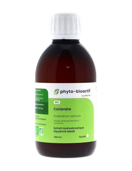 Teinture mère de Coriandre bio 125 ml - Coriandrum sativum