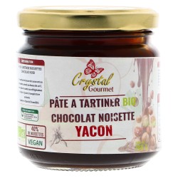 Pâte à Tartiner Bio Chocolat Noisette Yacon - Vegan & IG Bas