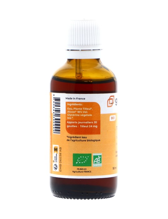 Teinture mère de Tilleul argenté bio 125 ml - Tilia tomentosa