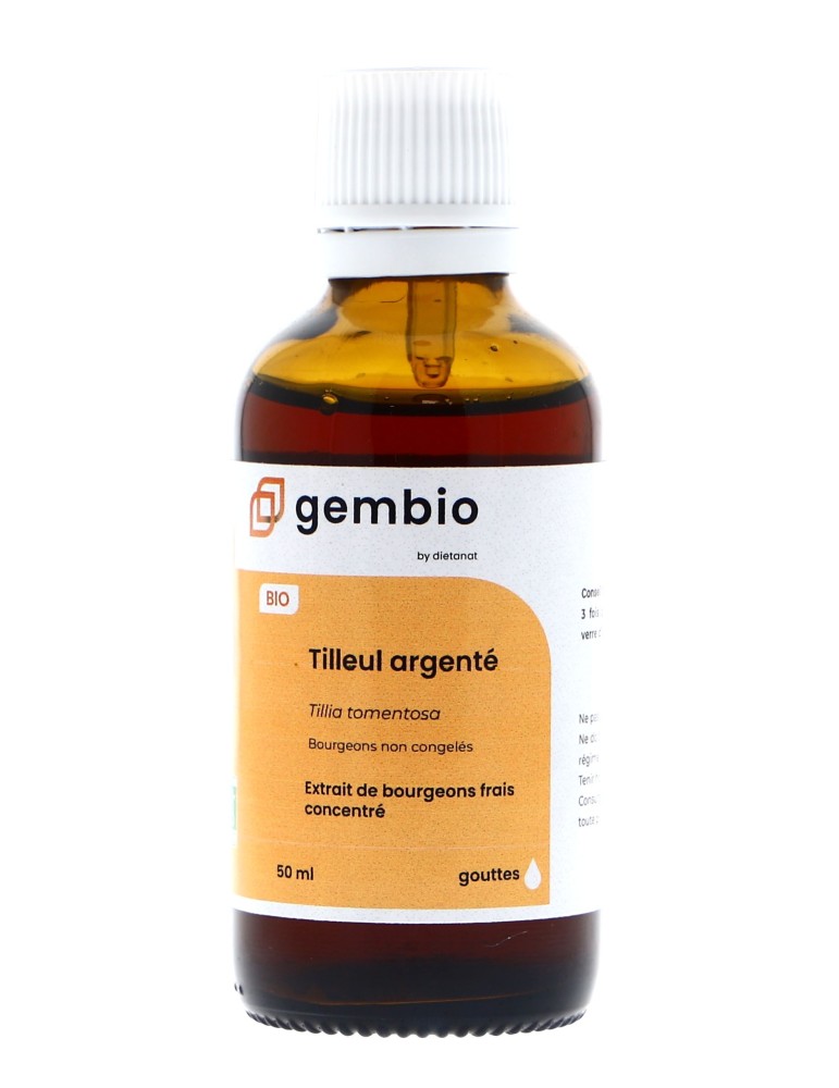 Teinture mère de Tilleul argenté bio 125 ml - Tilia tomentosa