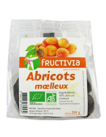 Abricots moelleux Bio - 200 g | Crystal Gourmet