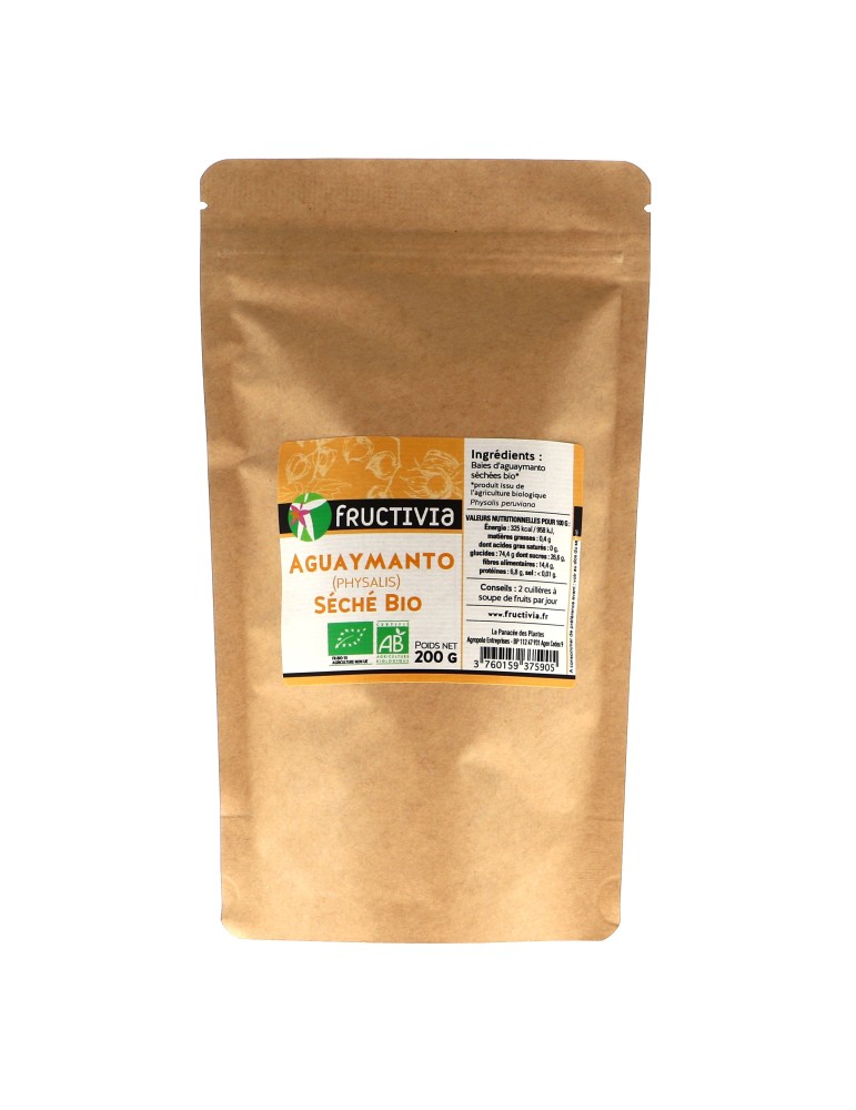 Baies séchées Physalis Bio - 200 g | Crystal Gourmet