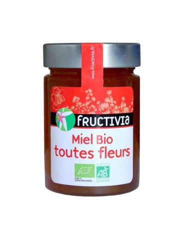 Miel Toutes Fleurs Bio - 450 g | Crystal Gourmet