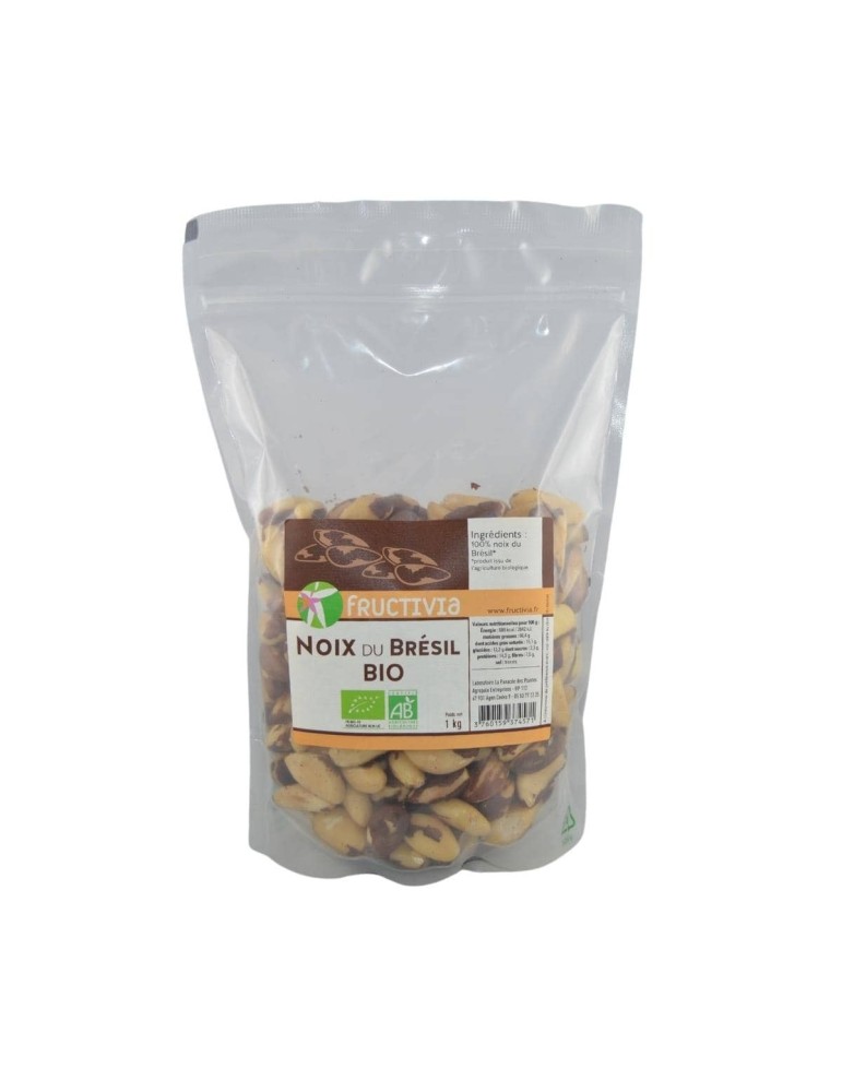 Noix du Brésil Bio - 1 kg | Crystal Gourmet