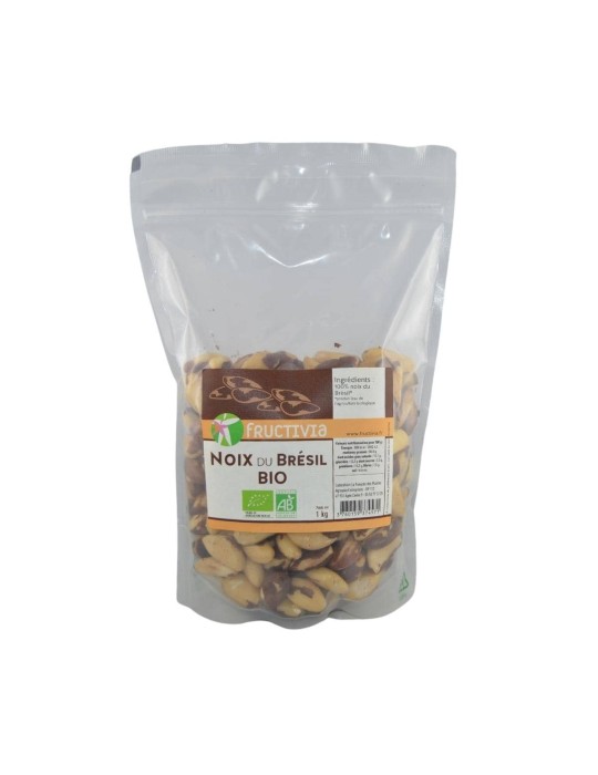 Noix du Brésil Bio - 1 kg | Crystal Gourmet