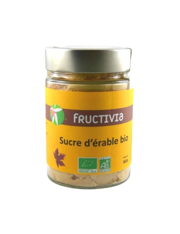 Sucre d'érable Bio - 180 g | Crystal Gourmet