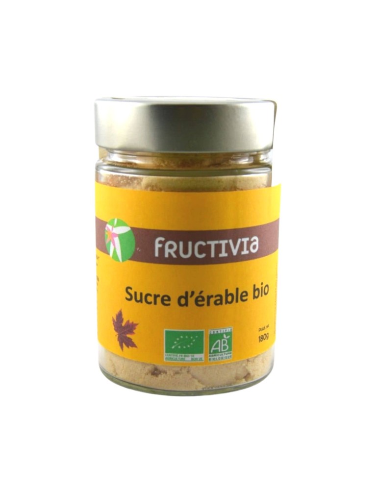 Sucre d'érable Bio - 180 g | Crystal Gourmet