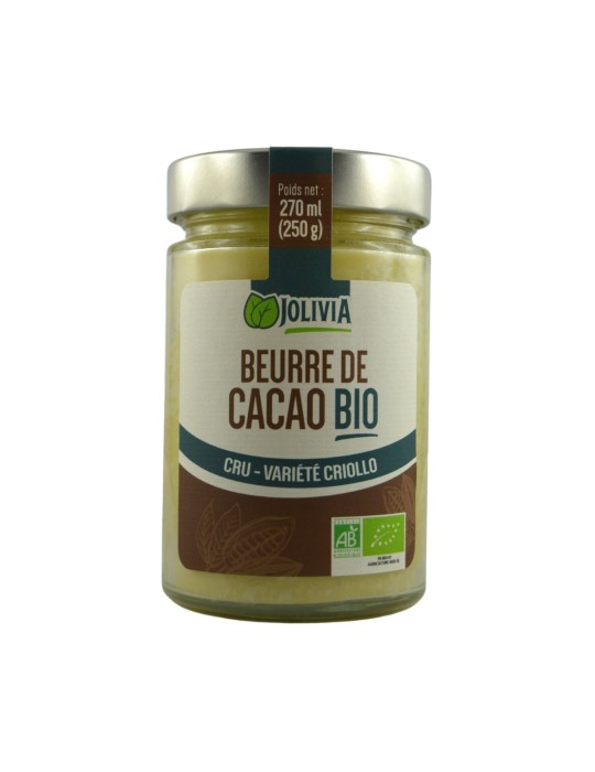 Beurre de cacao Bio - 270 ml | Crystal Gourmet