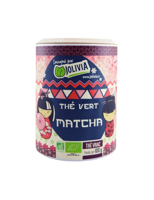 Thé vert Matcha Bio - 100 g | Crystal Gourmet