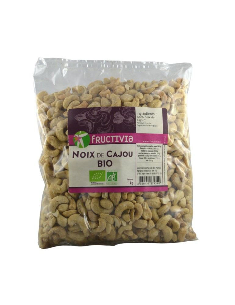 Noix de cajou Bio - 10 kg | Crystal Gourmet